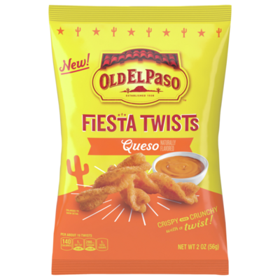 Old El Paso Queso Fiesta Twist - 56g