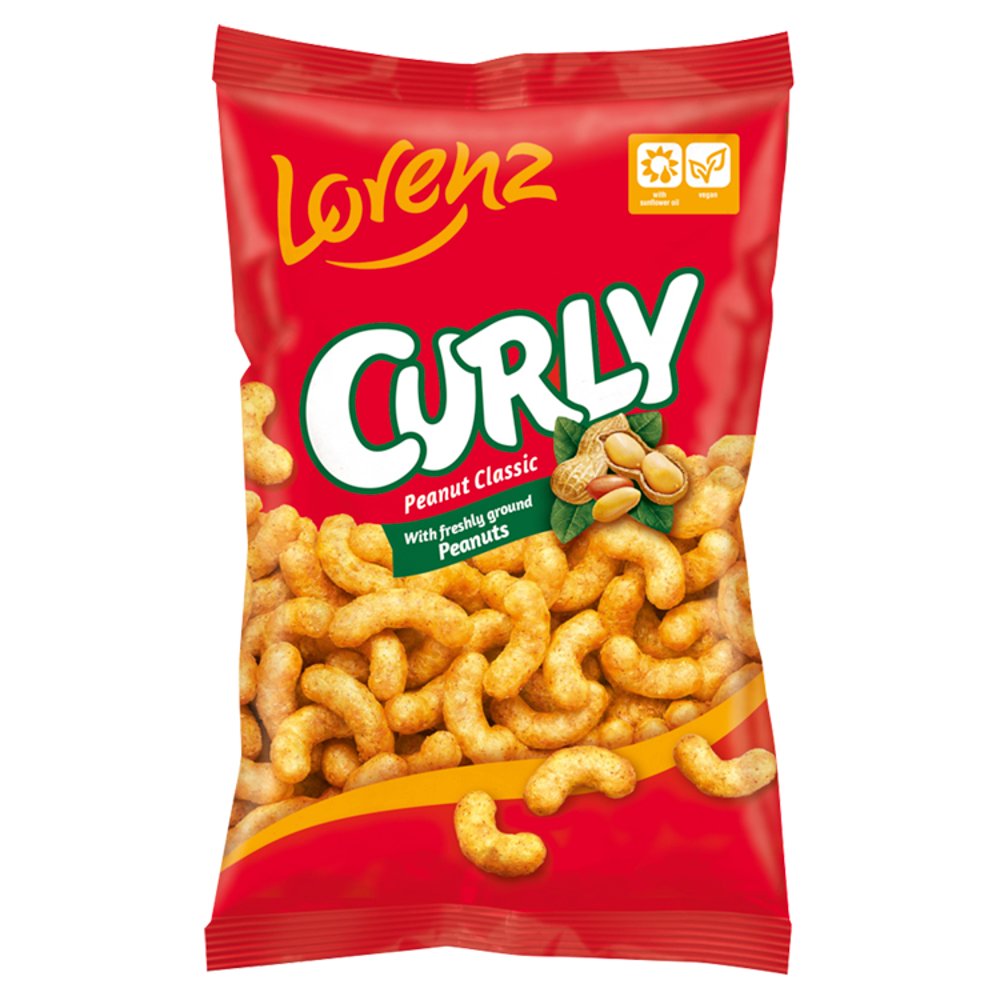 Lorenz Curly Classic Peanuts - 120g