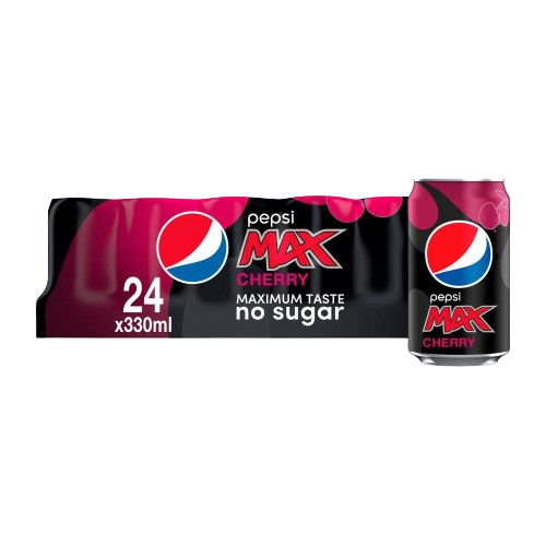 Pepsi Max Cherry - 330ml Case of 24