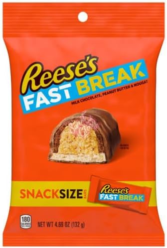 Reese's Fast Break Snack Size Peg Bag - 133g