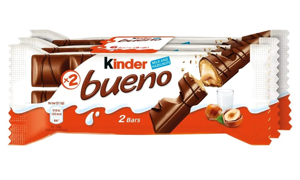 Kinder Bueno Bar 3 Pack - 132g