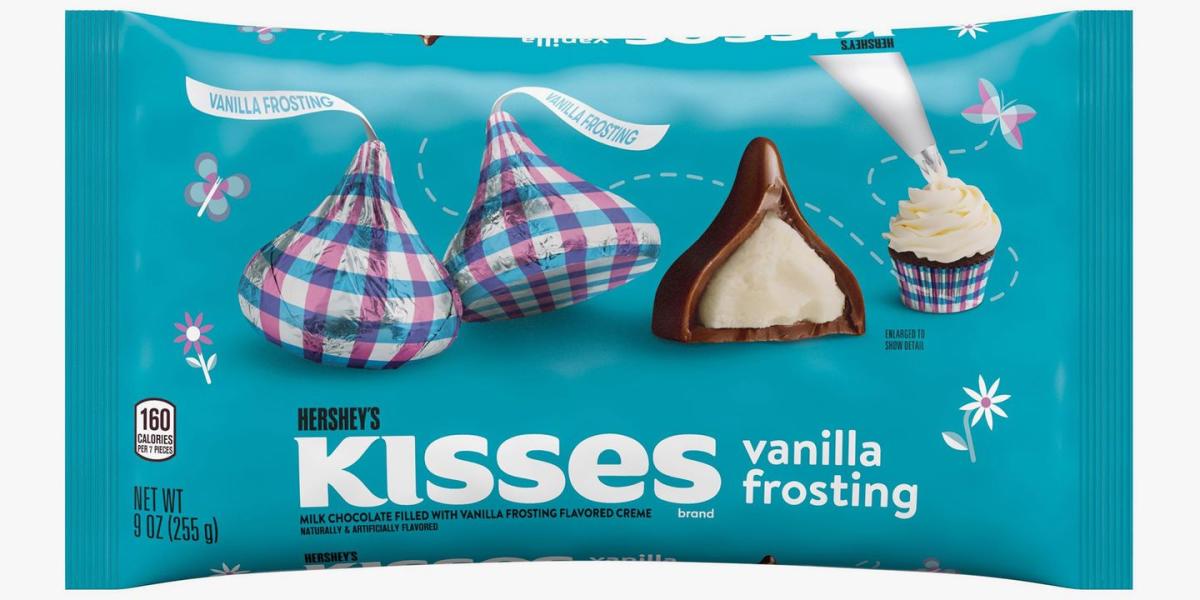 Hershey's Easter Vanilla Frosting Kisses - 255g