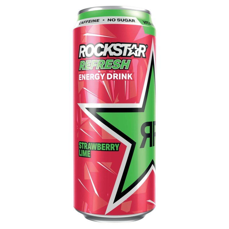 Rockstar Refresh Strawberry & Lime - 500ml