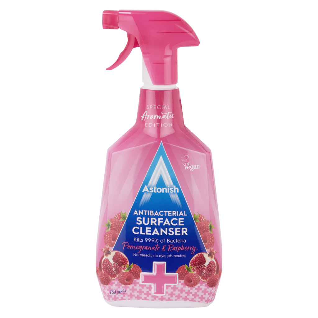 Astonish Anti-Bacterial Surface Cleanser Pomegranate & Raspberry - 750ml