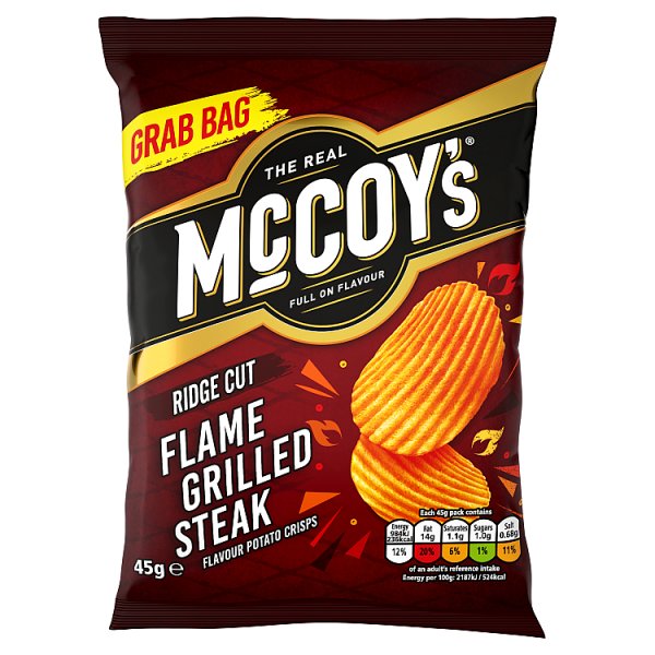 McCOY's Flame Grilled Steak - 45g