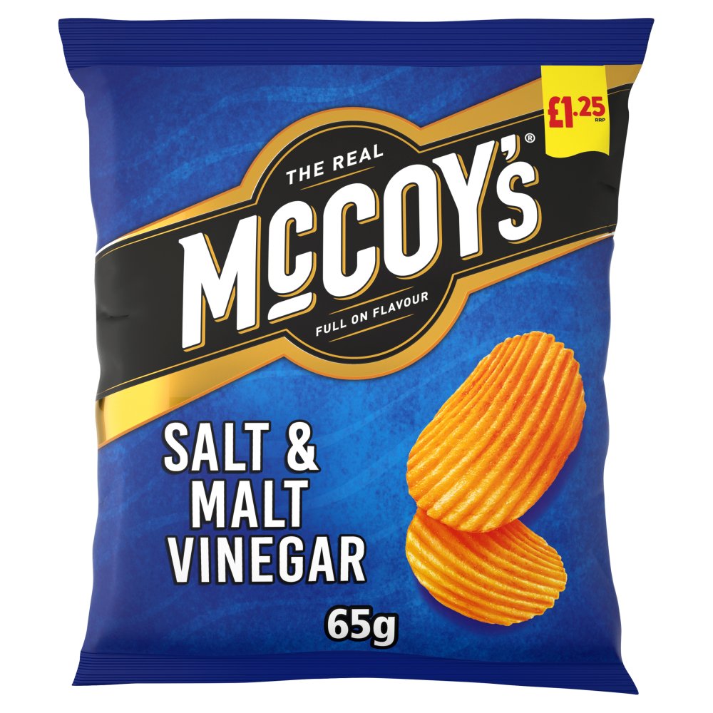 McCOY's Salt & Malt Vinegar - 65g