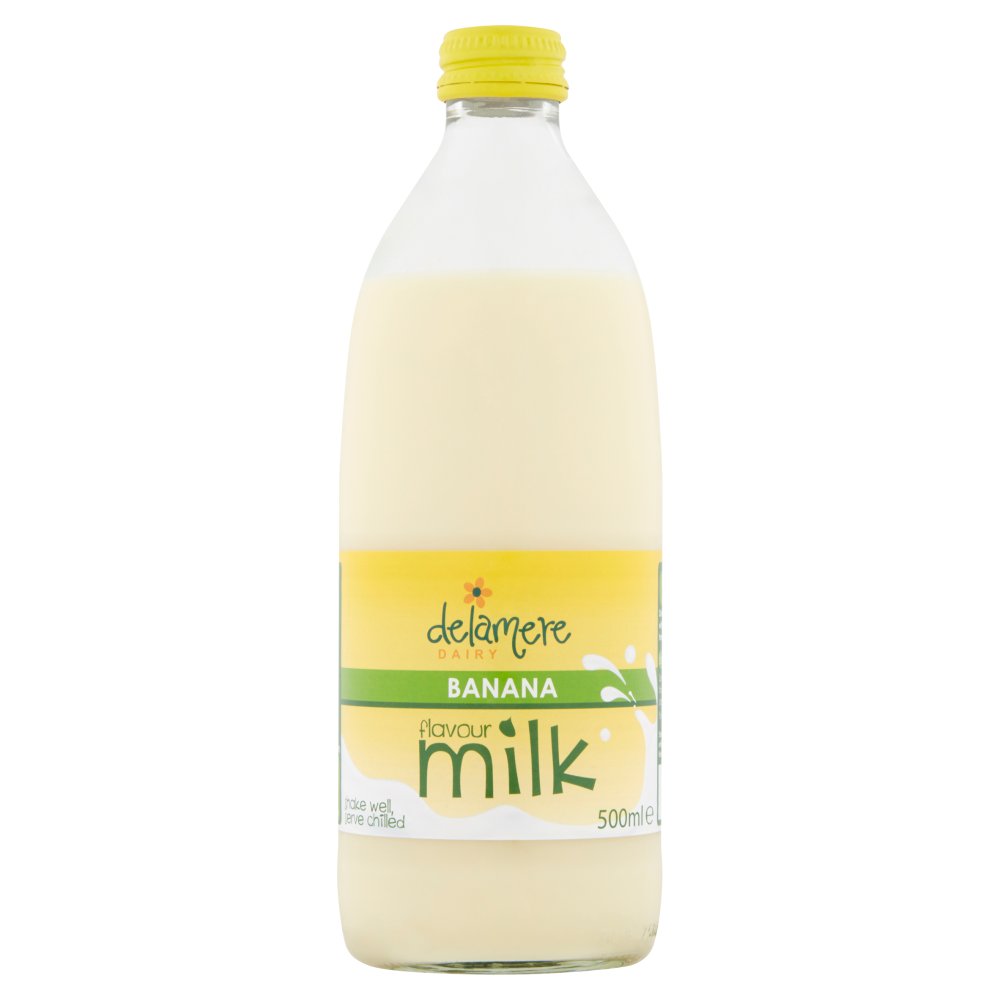 Delamere Banana Flavoured Milk - 500ml