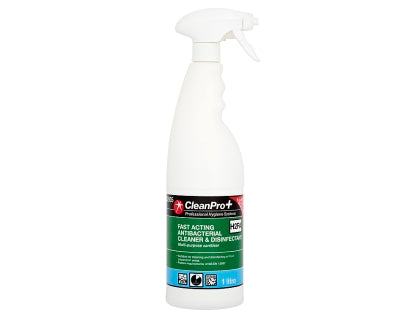 CleanPro+ Fast Acting Antibacterial Cleaner & Disinfectant - 1litre