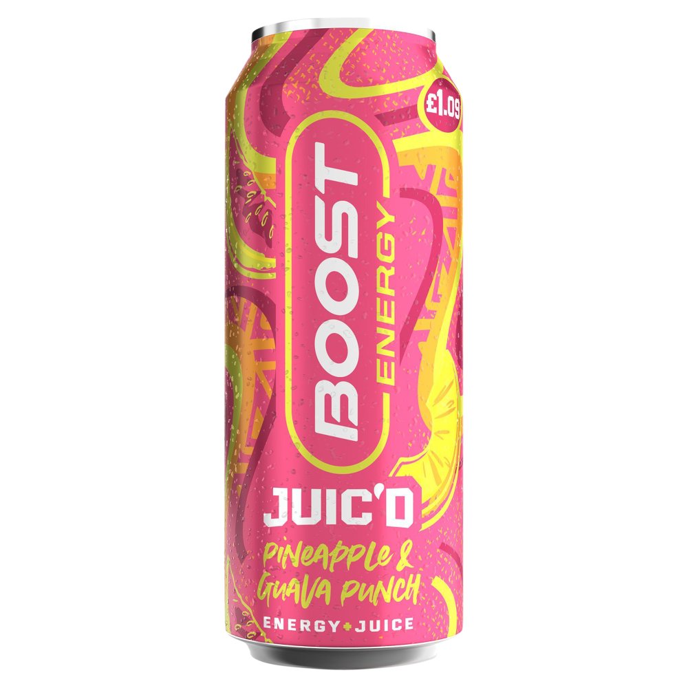 Boost Energy Juic’d Pineapple & Guava Punch - 500ml