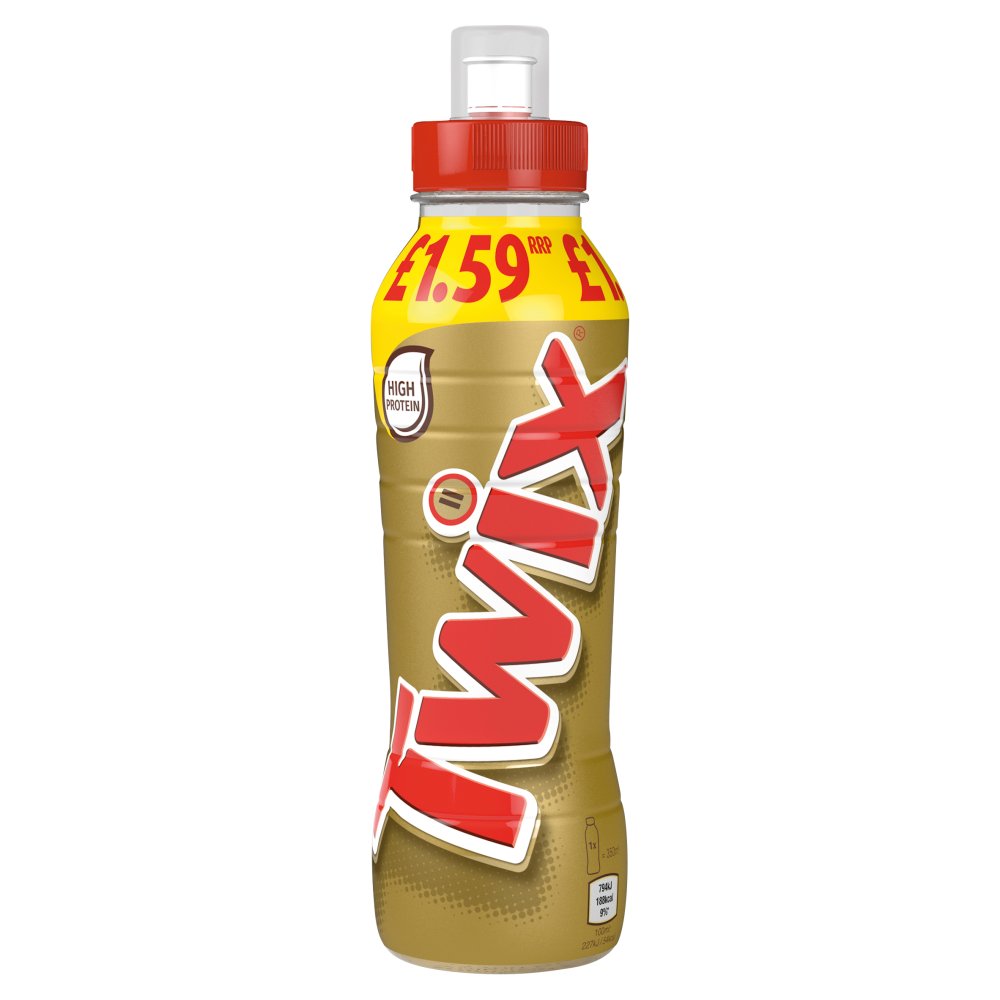 Twix Chocolate Caramel Biscuit Milk Shake Drink - 350ml