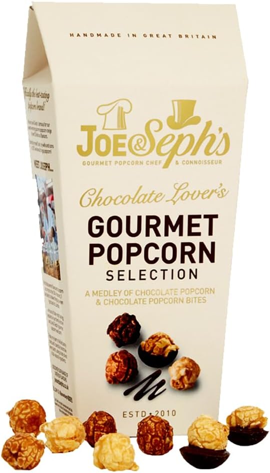 Joe & Seph's Chocolate Lovers Gourmet Popcorn Selection Box - 105g