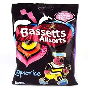 Maynards Bassetts Liquorice Allsorts Sweets Bag - 130g