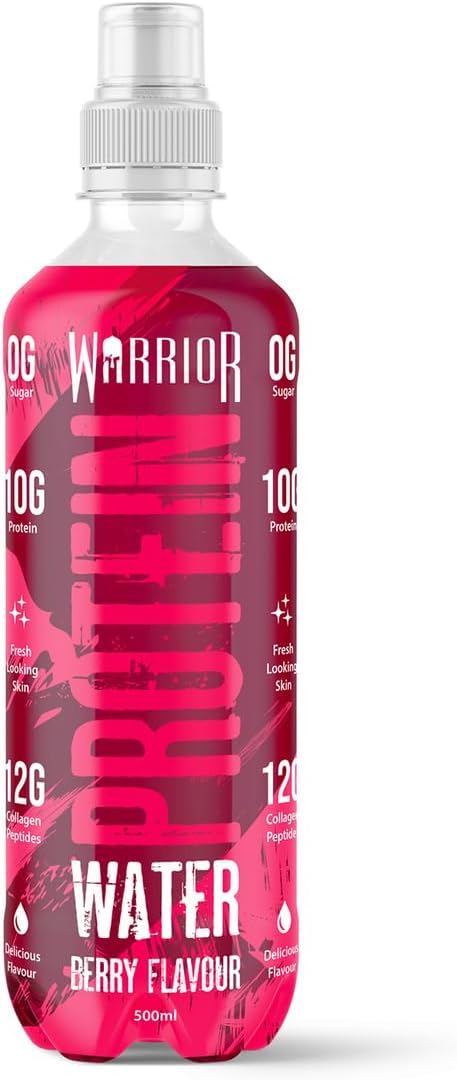 Warrior Berry Flavour Protein Water - 500ml