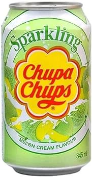 Chupa Chups Sparkling Melon Cream - 345ml