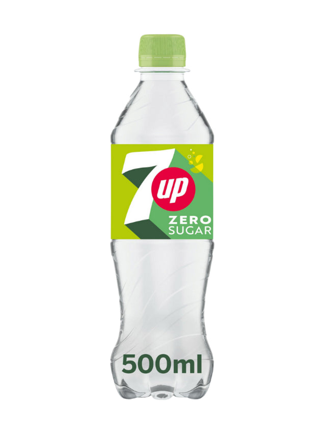 7Up Zero Sugar Bottle - 500ml