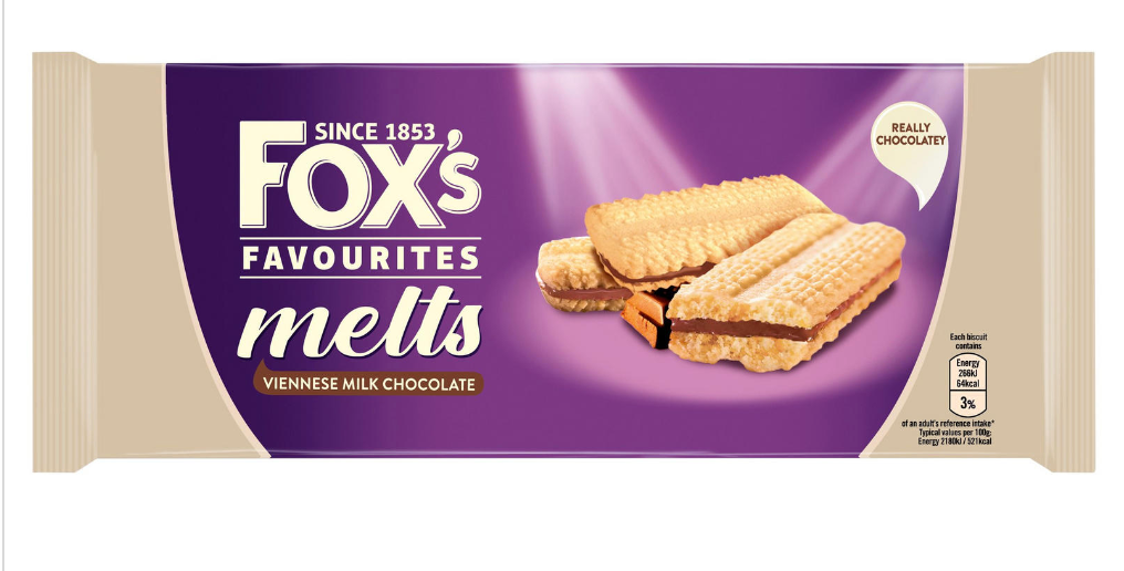 Fox's Favourites Viennese Milk Chocolate 120g