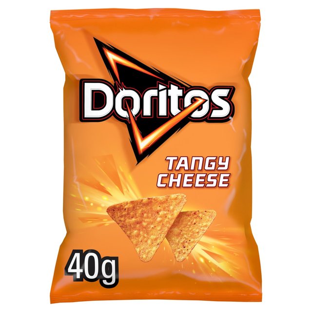 Doritos Tangy Cheese Tortilla Chips Crisps - 40g