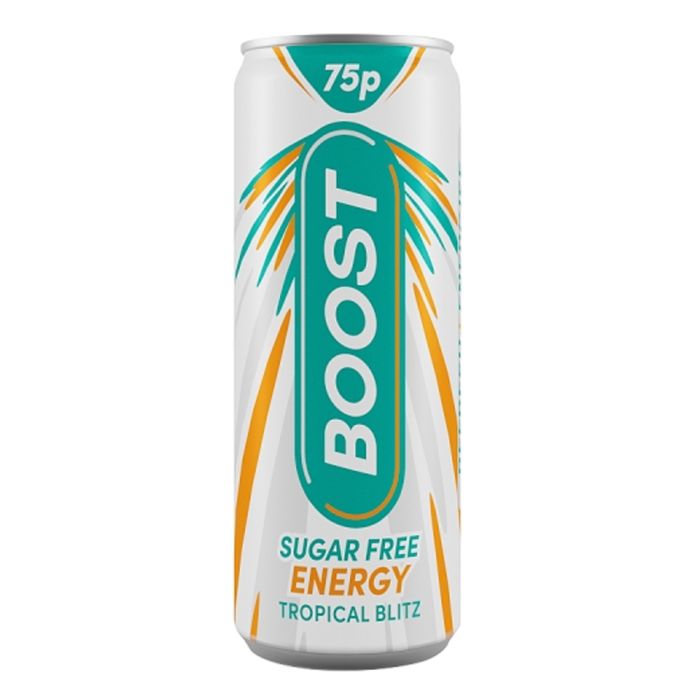 Boost Sugar Free Energy Tropical Blitz Can - 250ml