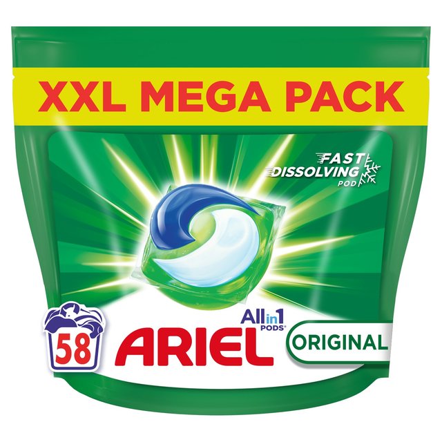 Arial All-In-1 Pods - 58 Washes