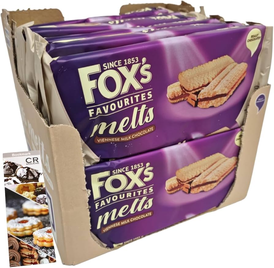 Fox's Favourites Viennese Milk Chocolate 120g - Case of 12