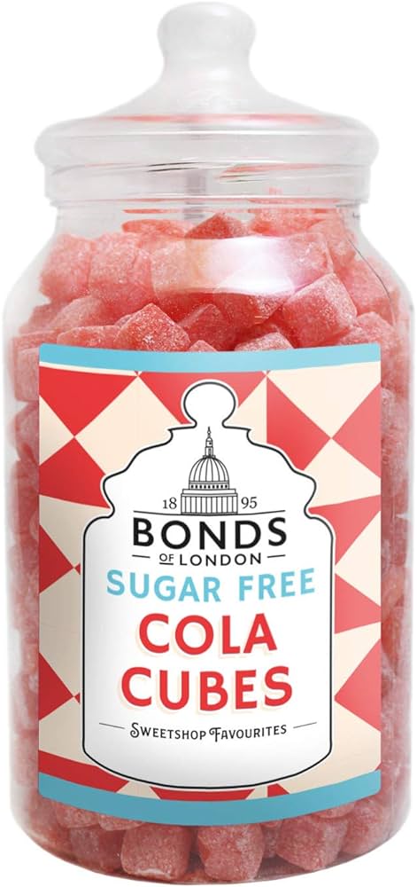 Bonds Sugar Free Cola Cubes Jar - 2.5kg