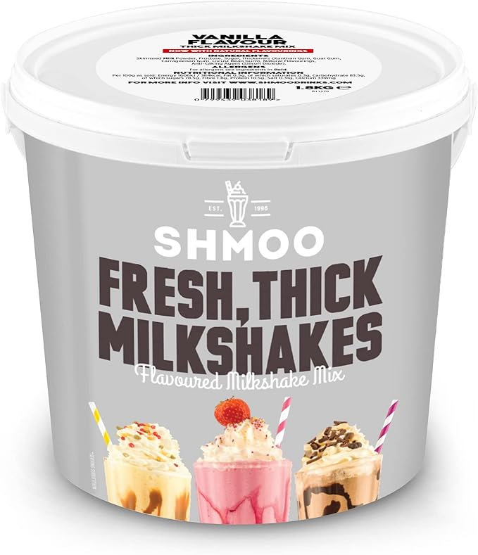 Shmoo Vanilla Milkshake Mix - 1.8kg