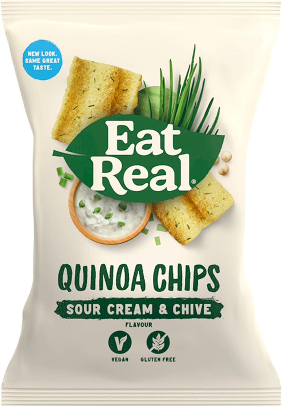 Eat Real Quinoa Sour Cream & Chives - 80g