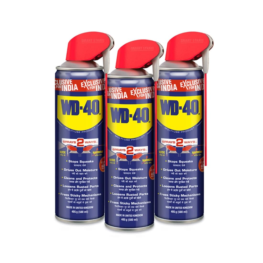 WD-40 Smart Straw - 450ml - Pack of 3