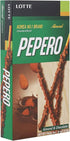 Lotte Pepero Almond Chocolate Snack - 32g - Pack of 10