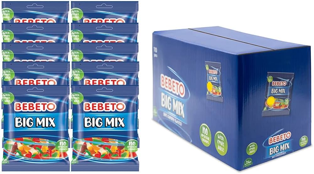 Bebeto Big Mix - 150g - Pack of 10