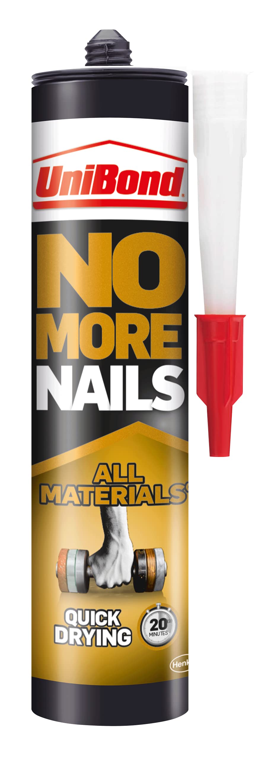 UniBond No More Nails All Materials Quick Drying - 390g
