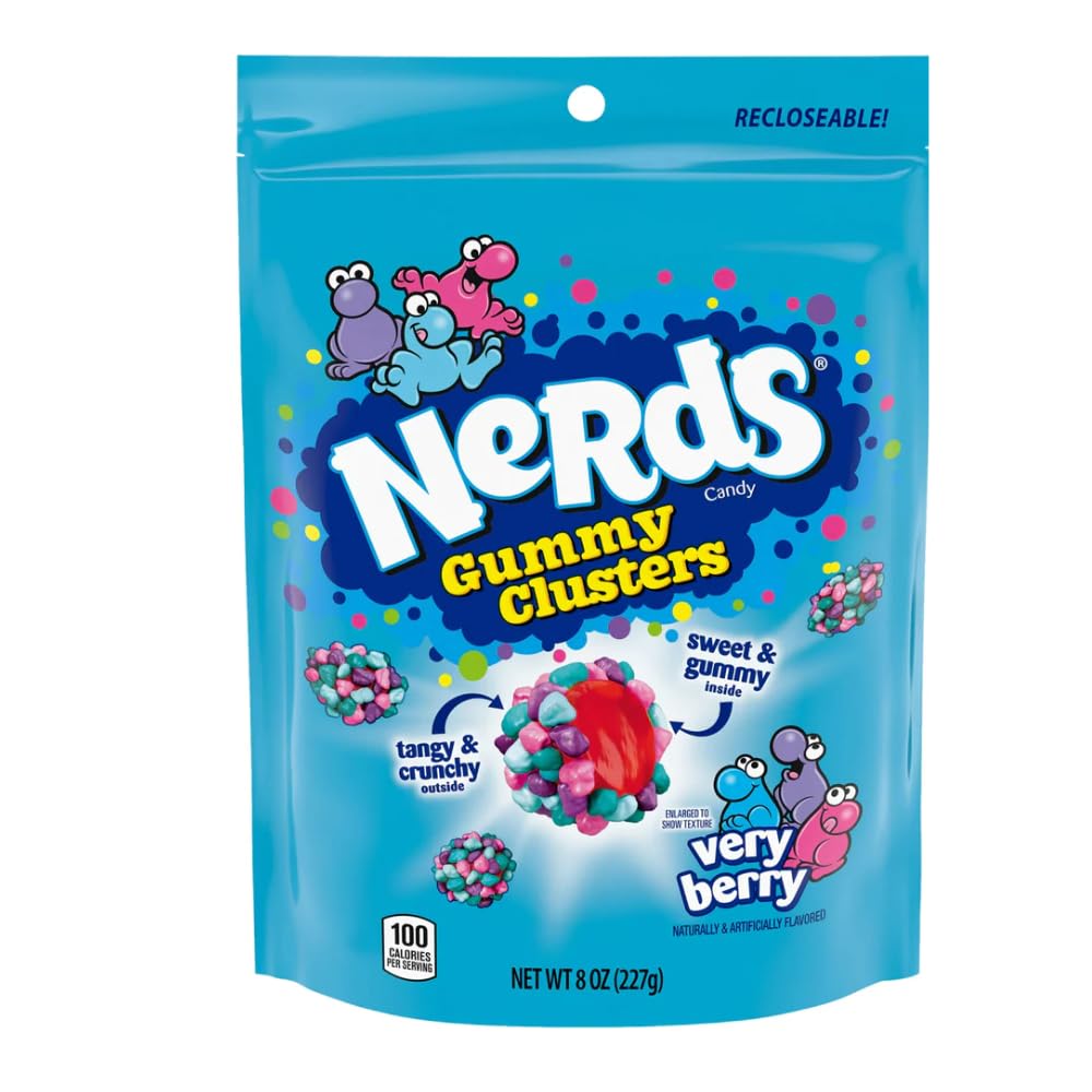 Nerds Very Berry Gummy Clusters - 226g