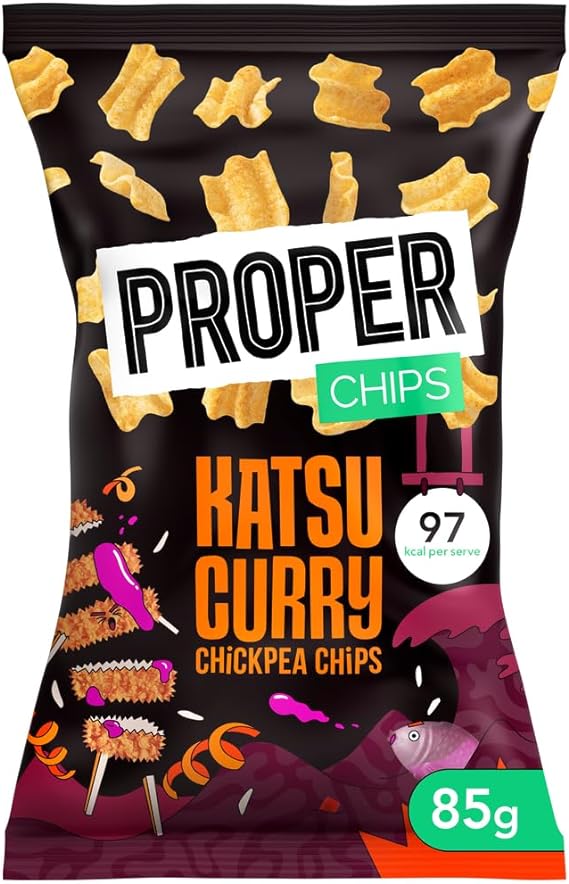 Proper Chickpea Chips *Katsu Curry* - 85g