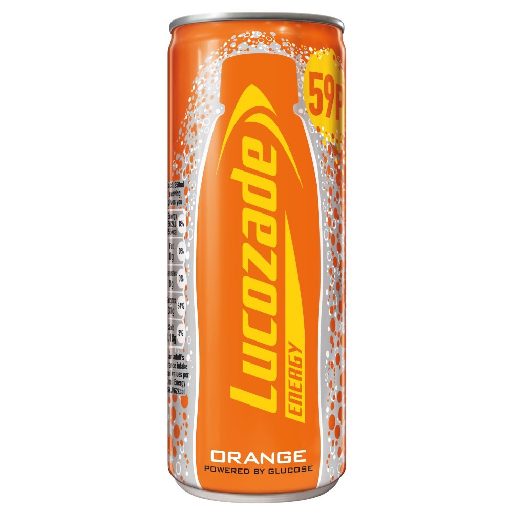 Lucozade Energy Orange - 250ml