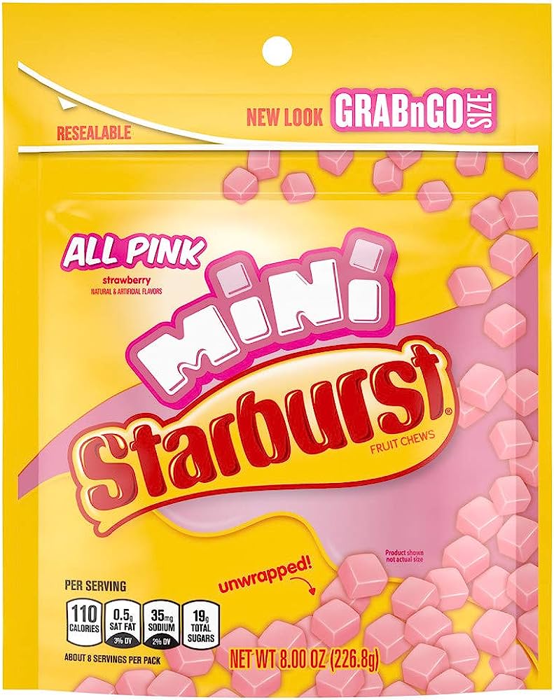 Starburst Minis All Pink Chews - 227g