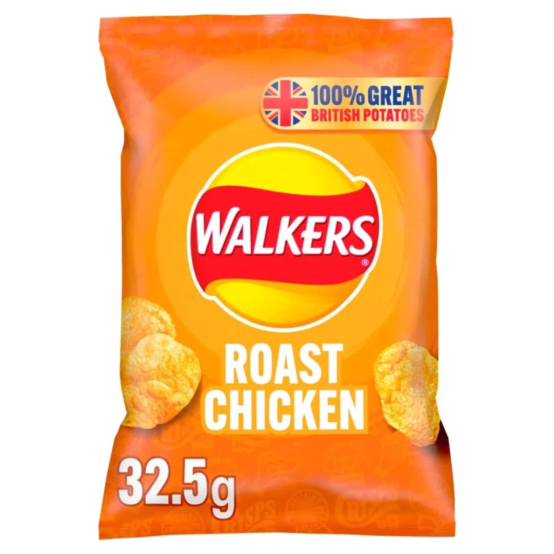 Walkers Roast Chicken Crisps - 32.5g