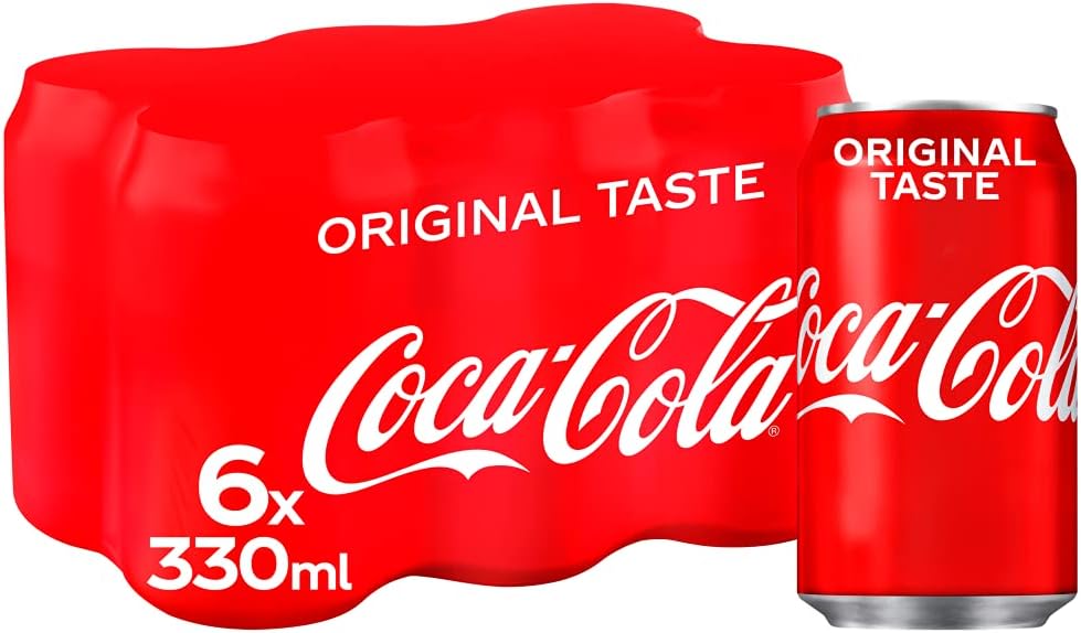 Coca Cola - 330ml - Pack of 6