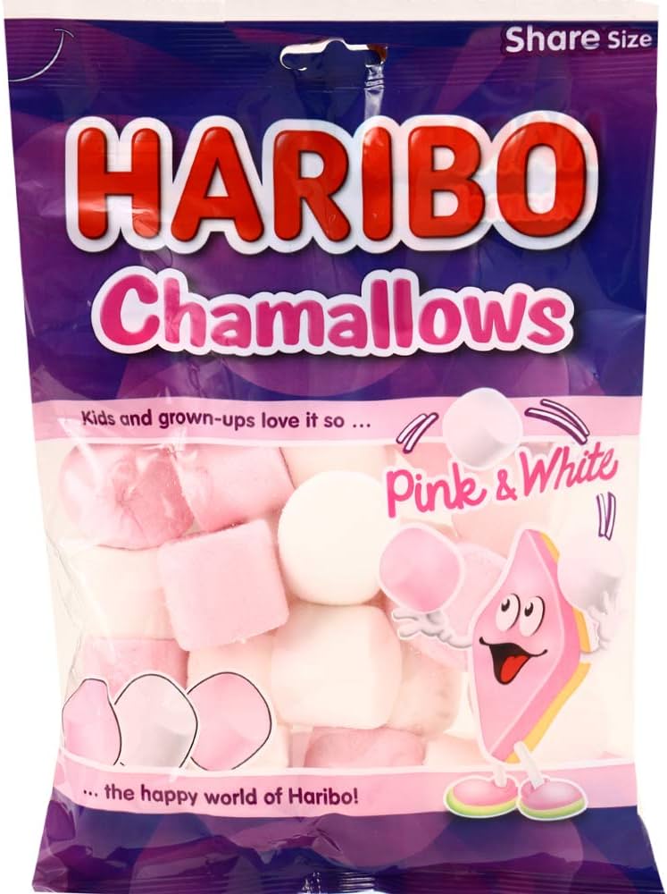 Haribo Chamallows Pink & White - 140g