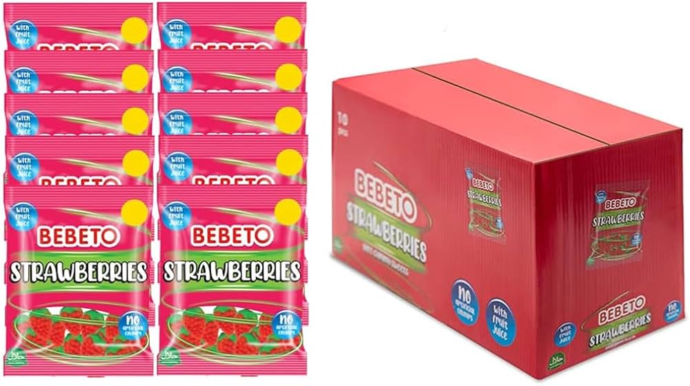 Bebeto Strawberries - 150g - Pack of 10