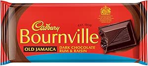 Cadbury Bournville Old Jamaica Dark Chocolate Bar - 100g