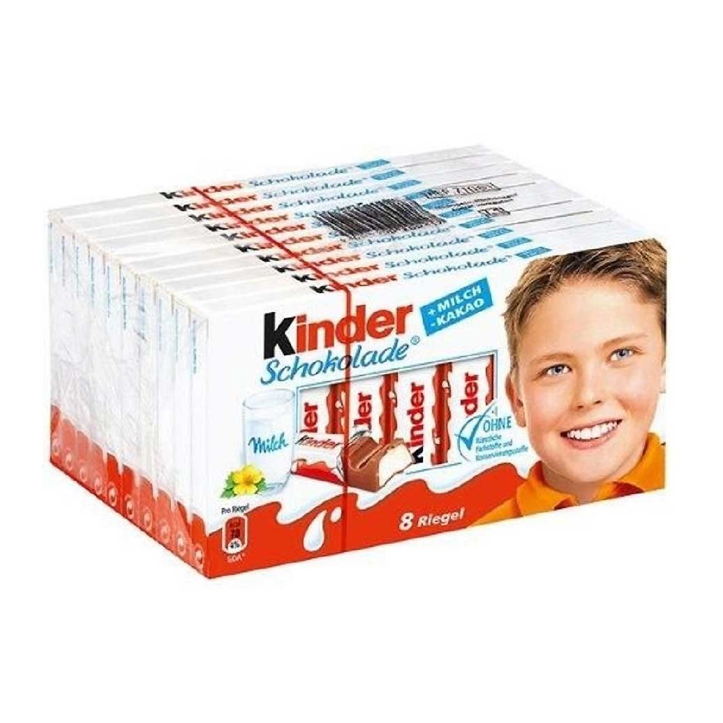 Kinder Chocolate - 100g - Pack of 10