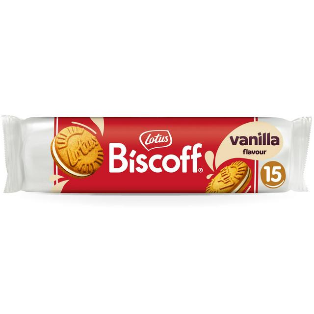 Lotus Biscoff Sandwich Vanilla Cream Biscuits - 150g