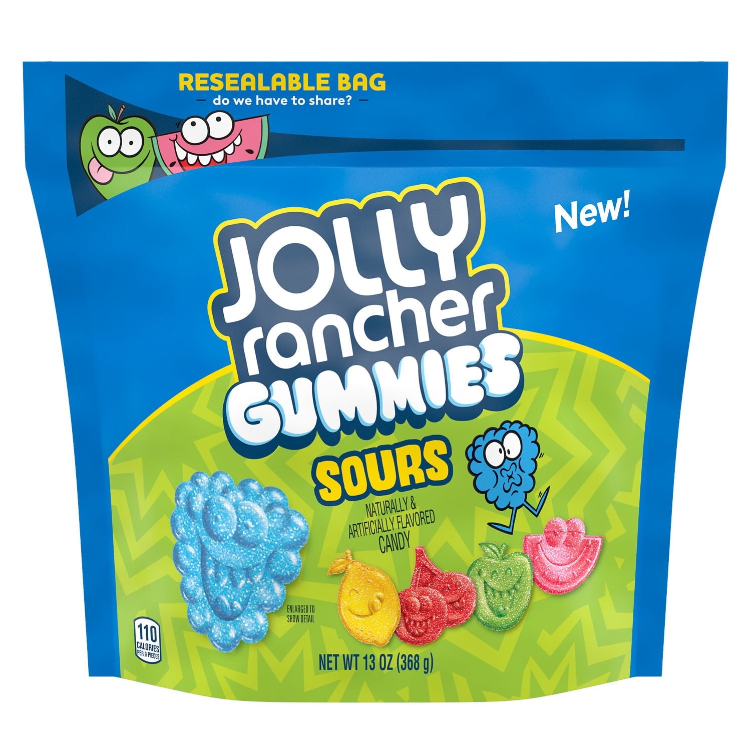Jolly Rancher Sour Gummies - 368g