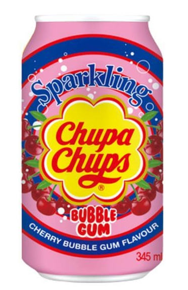 Chupa Chups Sparkling Bubblegum - 345ml