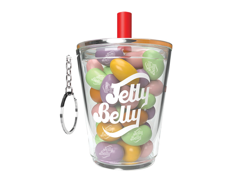 Jelly Belly Bubble Tea Mini Cup Keyring - 65g