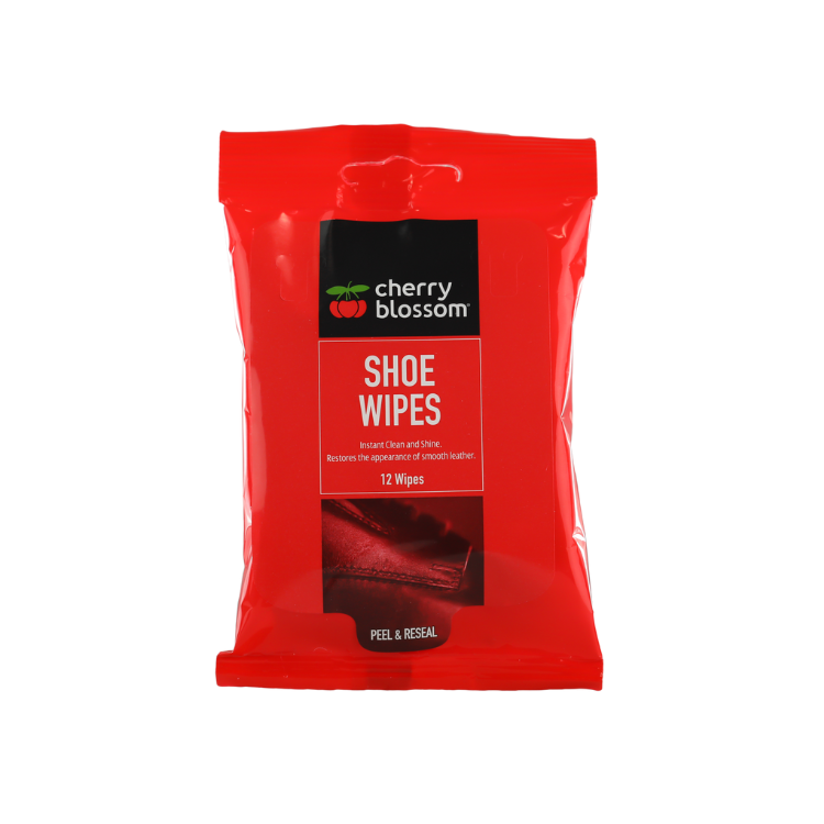 Cherry Blossom Shoe Wipes - Pack of 12