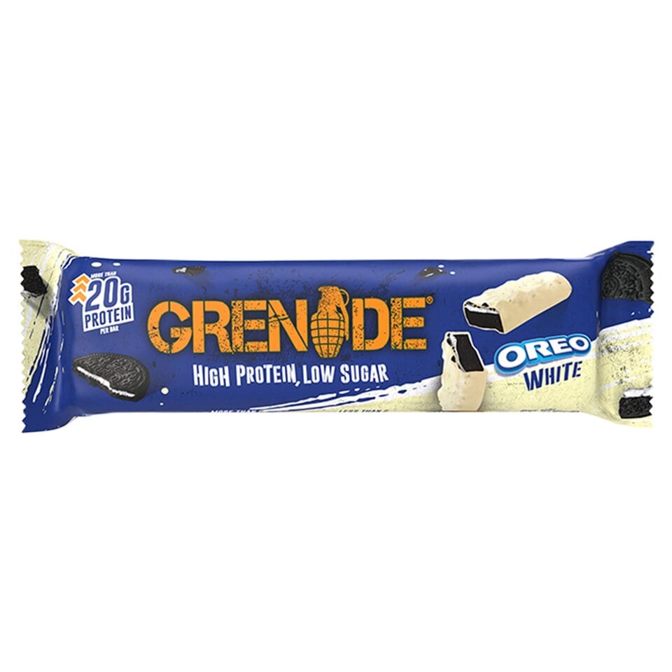 Grenade Oreo White Protein Bar - 60g - Greens Essentials