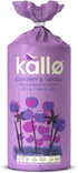 Kallo Blueberry & Vanilla Rice and Corn Cakes - 131g