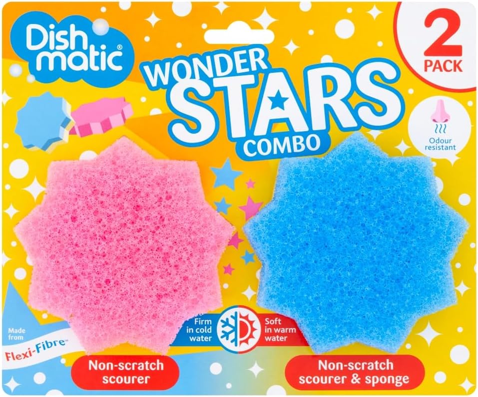 Dishmatic Wonder Stars - Pack of 2
