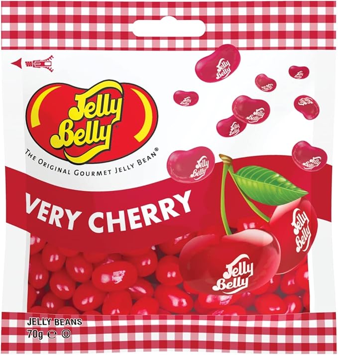 Jelly Belly Very Cherry Jelly Beans Bag - 70g